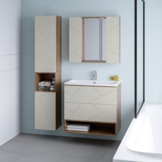 Ниша для тумбы Бриклаер Кристалл 4627125416873 80 см дуб крафт табачный